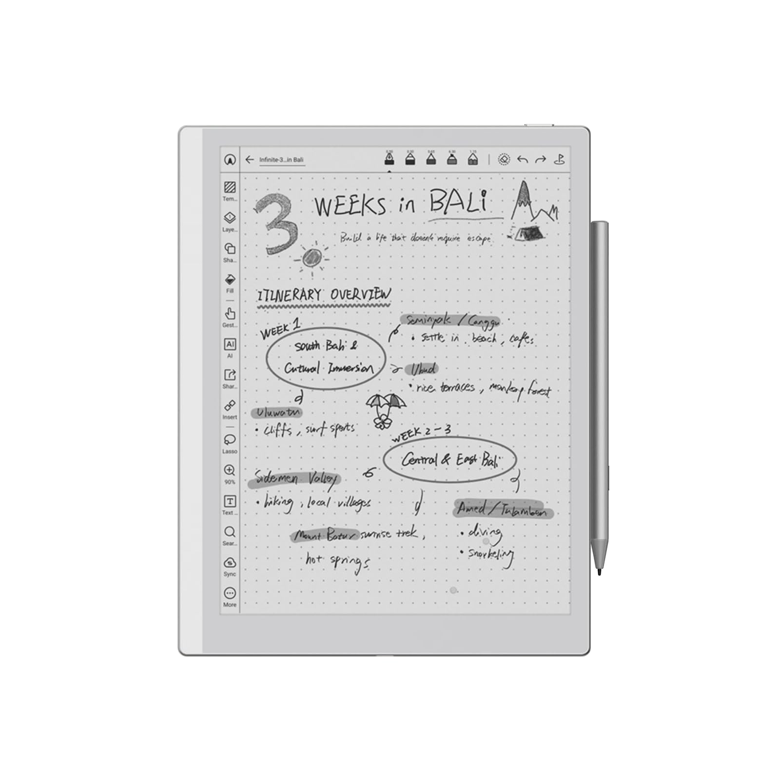 Amazon.com : BOOX Tablet Go 10.3 Gen II Without Front Light ePaper